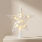 Star Christmas Tree Topper Battery Operated LED