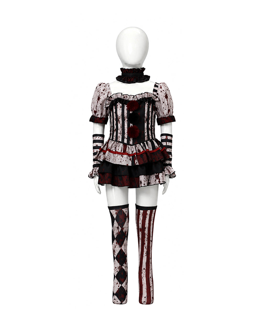 Womens Clown Costume Dress - Image 11