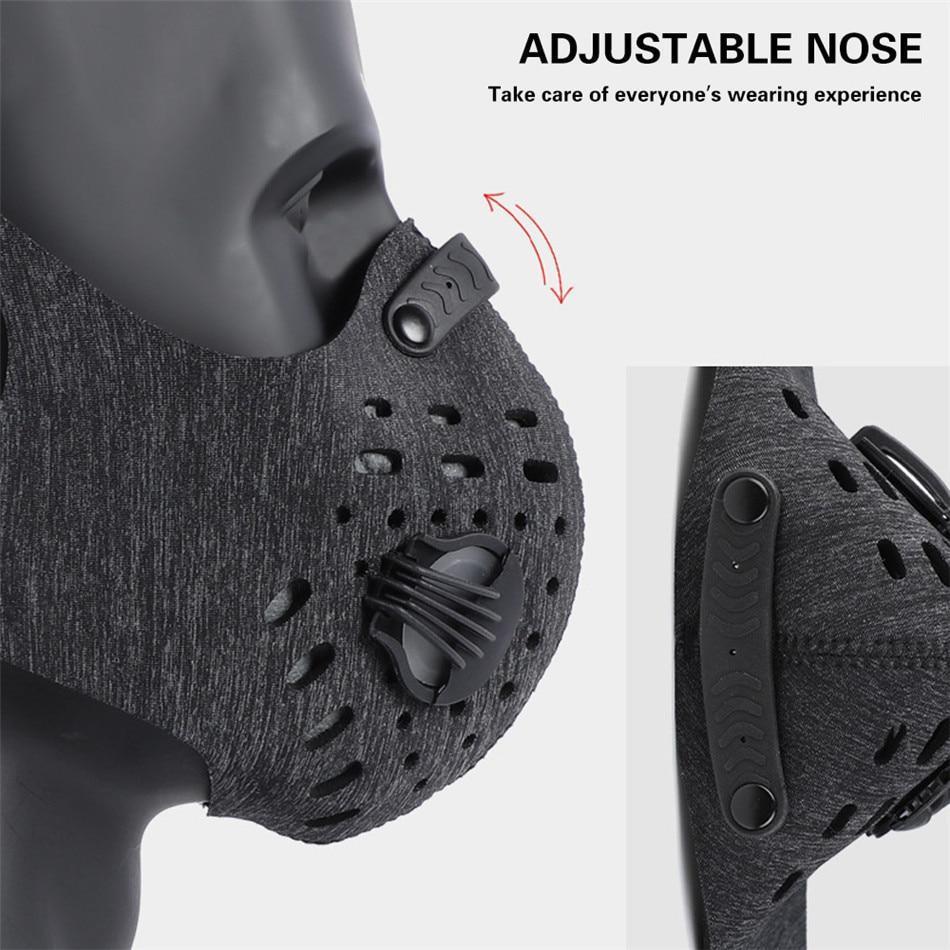 Reusable Protective Face Mask Lightweight Anti-Pollution Design