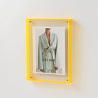 Coloured Transparent Photo Frame – Elegant Contemporary Showcase