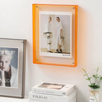 Coloured Transparent Photo Frame – Elegant Contemporary Showcase
