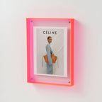 Coloured Transparent Photo Frame – Elegant Contemporary Showcase