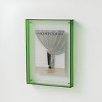 Coloured Transparent Photo Frame – Elegant Contemporary Showcase