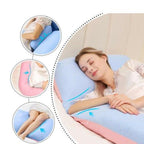 Full Support Body Pillow Pregnancy & Back Alignment Sleep Aid