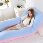 Full Support Body Pillow Pregnancy & Back Alignment Sleep Aid