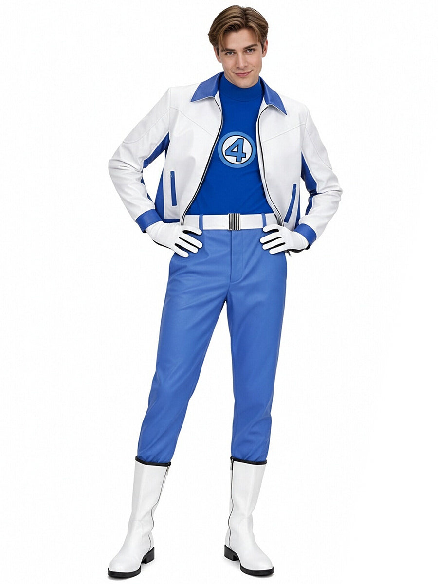 Mens 5 Piece Superhero Cosplay Costume Set - Image 4