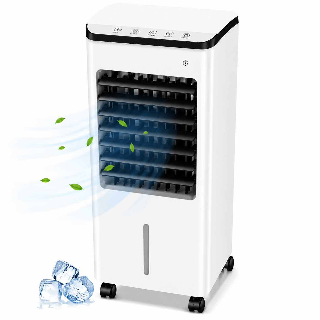 Portable Evaporative Air Cooler 3-in-1 Cooling, Fan, Humidifying