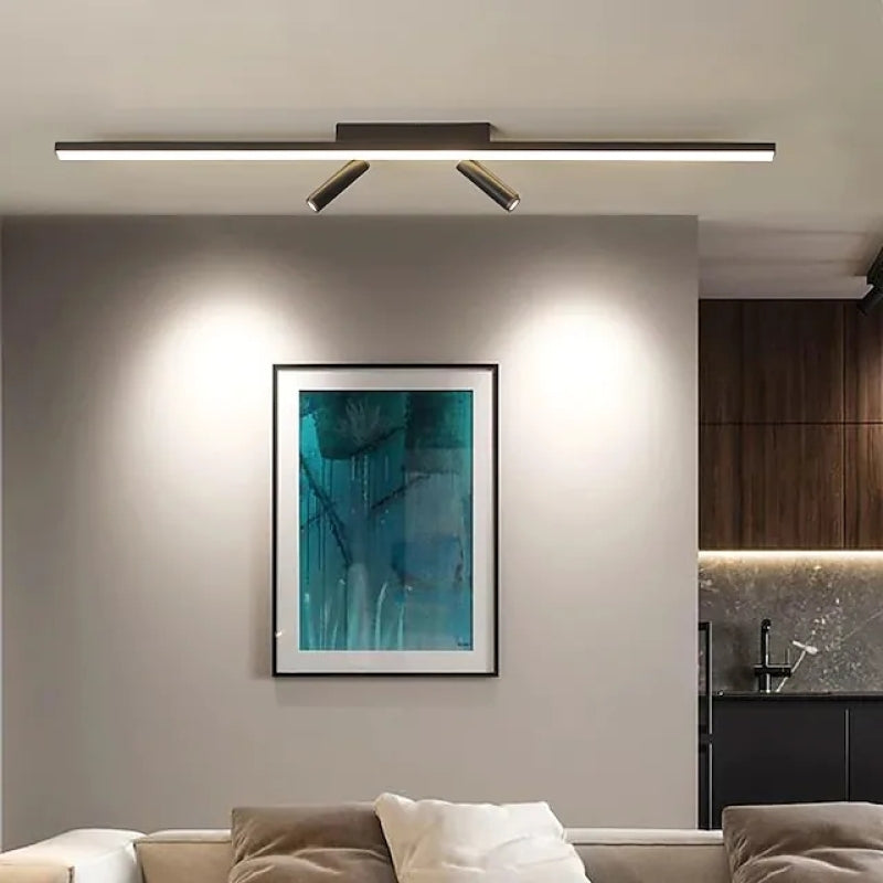 Modern Flush Ceiling Lamp Rotatable LED Spotlight