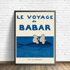 Educational Babar Wall Art for Home