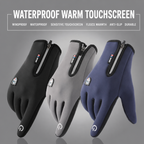 Waterproof Touchscreen Winter Gloves with Zipper Design