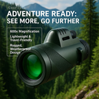 High Power Monocular Telescope HD Lens - Image 11