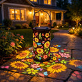 Solar Sunflower Garden Light Waterproof Outdoor Lantern Warm Glow Patio Decor - Image 4