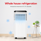 Portable Air Conditioner 7000 BTU | 4-in-1 Cooling, Heating, Fan & Dehumidifier