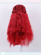 Women 5 Piece Red Princess Rocker Costume - Image 18