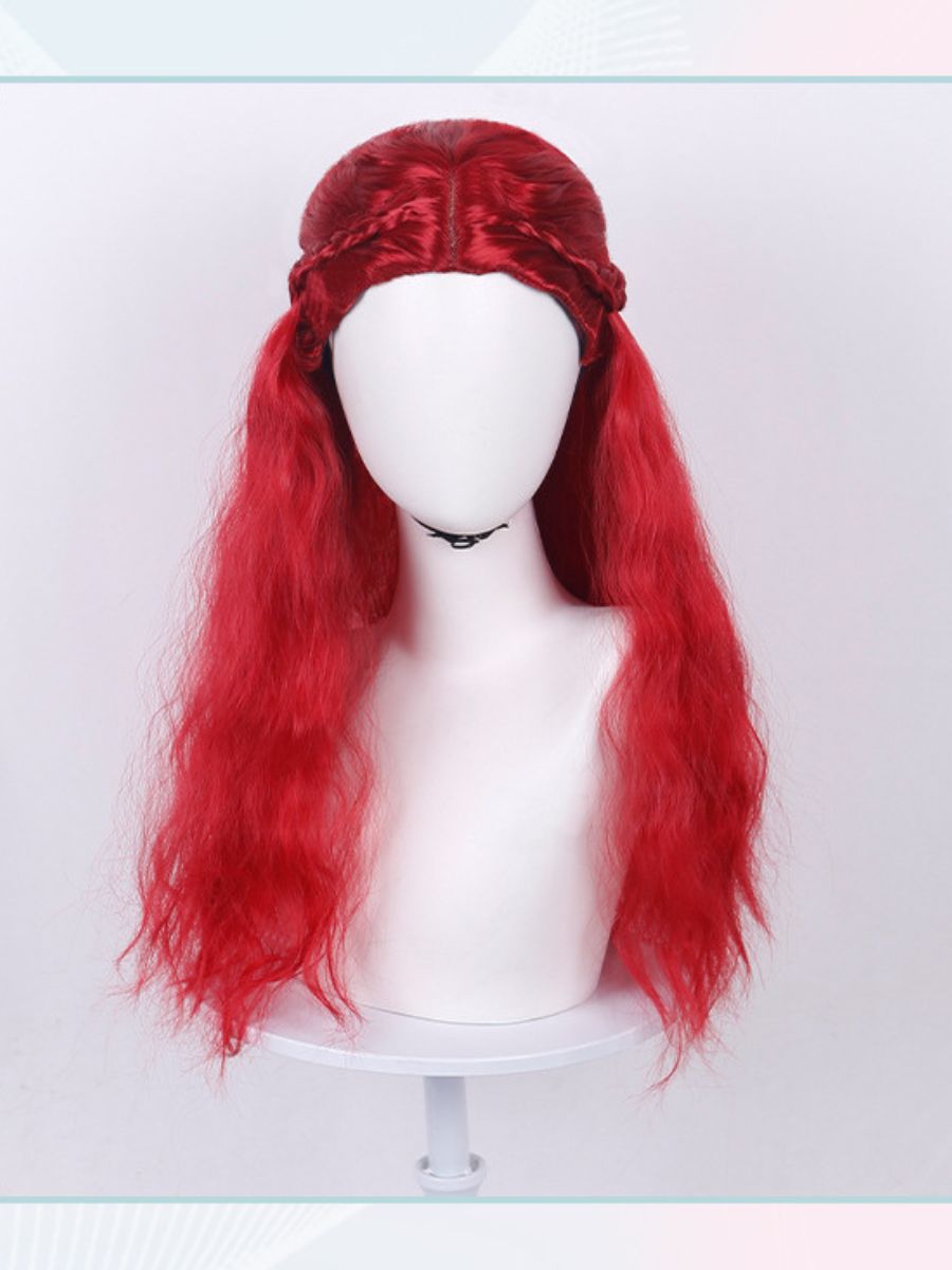 Women 5 Piece Red Princess Rocker Costume - Image 17