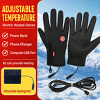 USB Heated Winter Gloves with Adjustable Temperature
