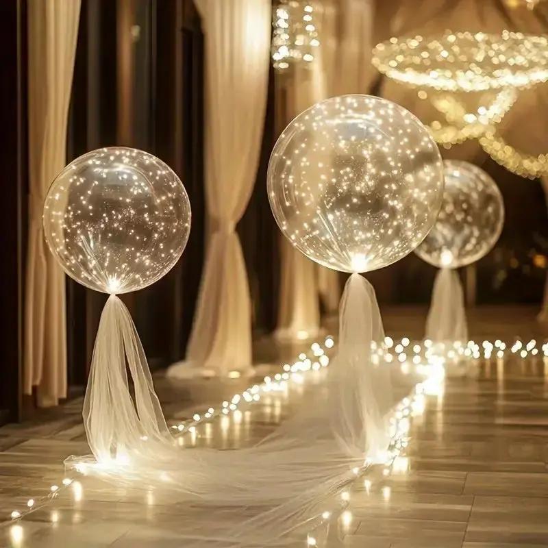 10 Pack LED Bobo Balloons Battery Operated - Image 6