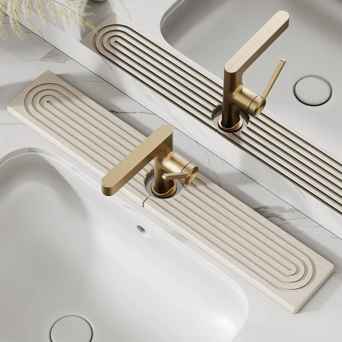 Diatomaceous Earth Faucet Splash Guard Mat Quick Drying
