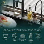 Diatomaceous Earth Faucet Splash Guard Mat Quick Drying - Image 6