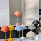 LED Table Lamp Minimalist Scandinavian Touch Control Light