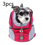 Breathable Mesh Dog Carrier Backpack Front Facing - Image 8