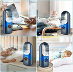 Bladeless Portable Air Conditioner Compact Quiet Cooling Unit