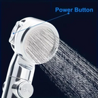 Portable USB Rechargeable Water Pump Shower Head - Image 2