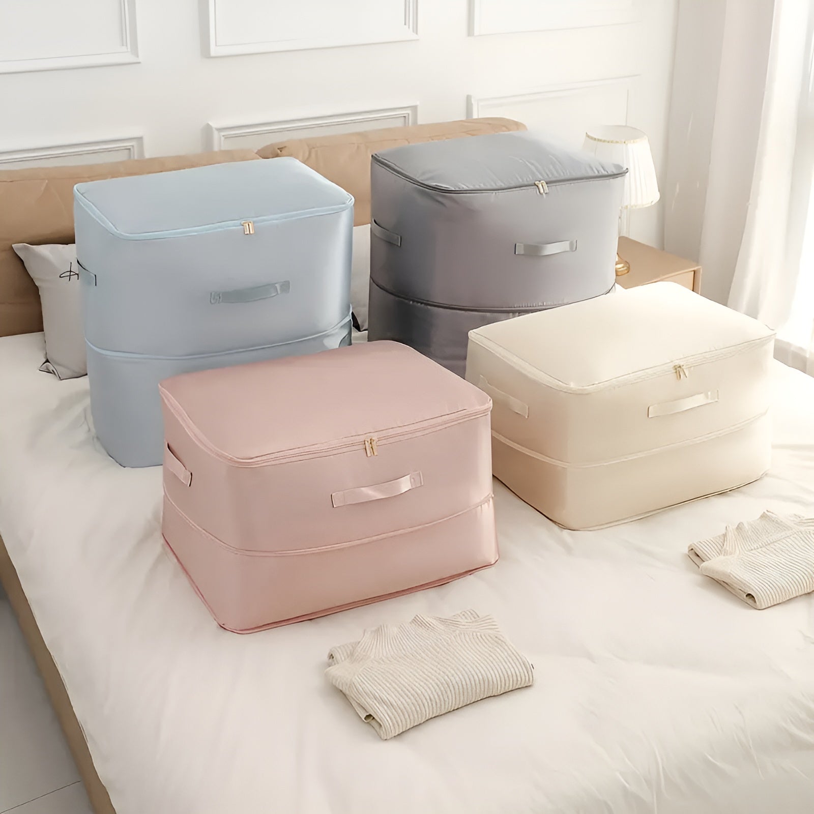 Compression Storage Bags for Clothes & Bedding