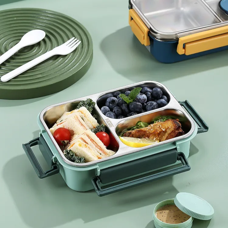 Thermal Food Container Leak-Proof Portable Food Storage