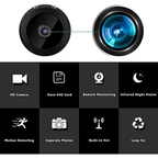 Mini Wireless Security Camera Live Video Feed with Motion Detection
