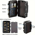 Night Vision Trail Camera Motion Activated Wildlife and Outdoor Monitoring