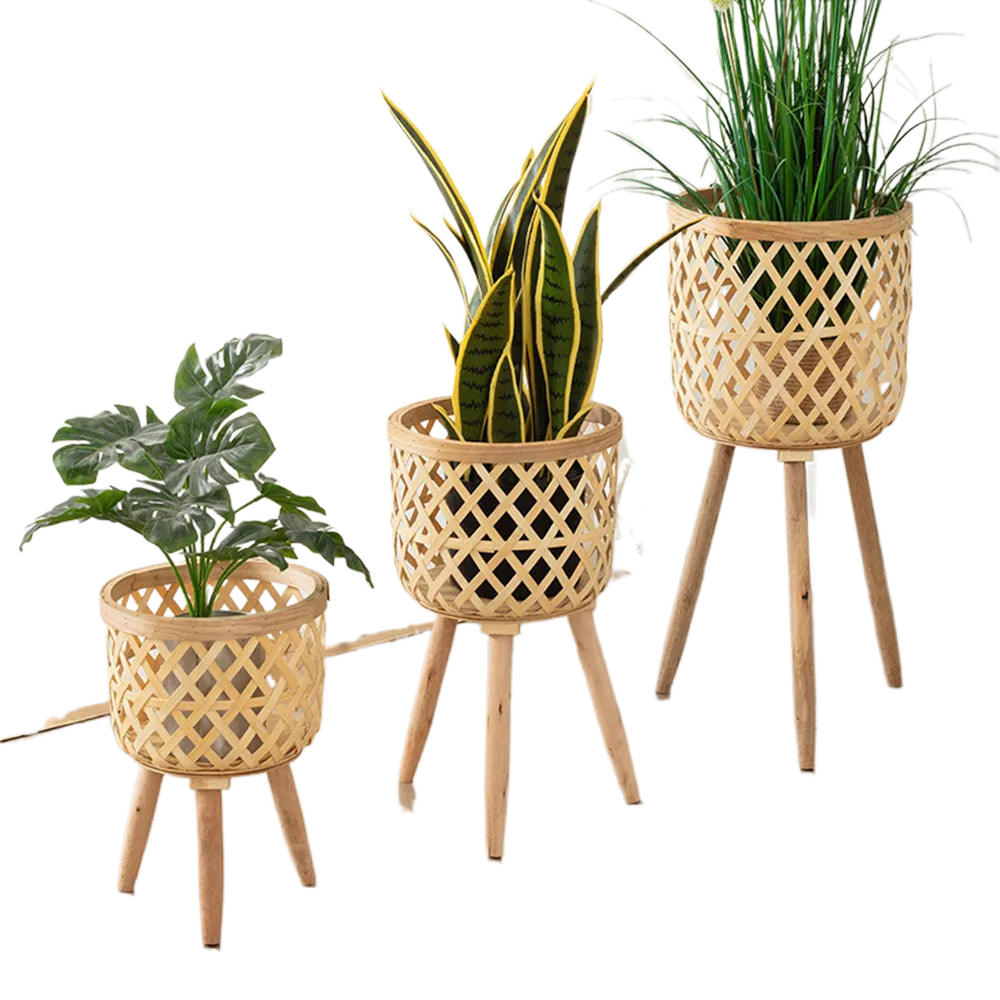 Elegant Plant Pots Display Stand