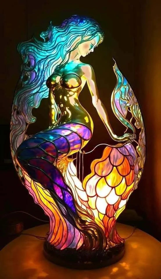 Artistic Glass Animal Table Light - For Modern Interior