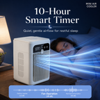Portable Mist Cooling Fan Mini Desktop Air Cooler with 370mL Water Tank