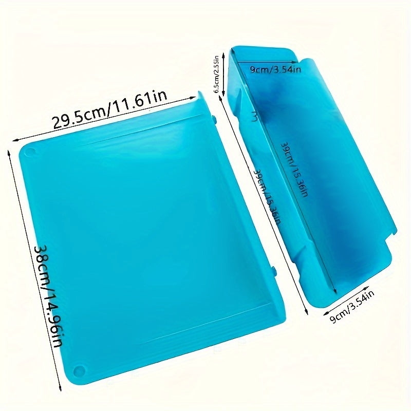 Cutting Board Container Storage Box Portable Meal Prep Chopping Tray - Image 4