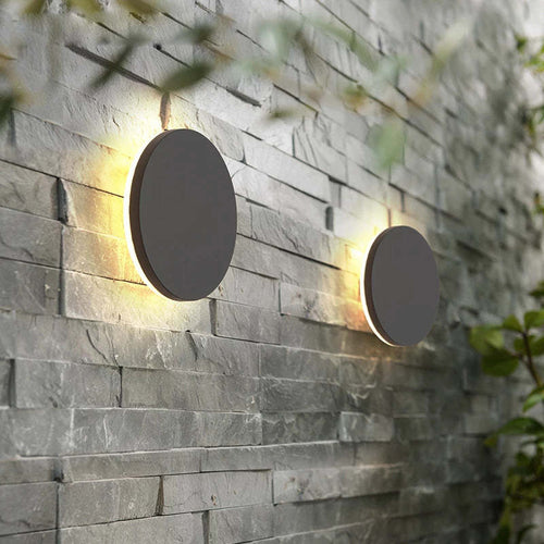 Compact Outdoor Wall Light LED Up & Down Exterior Lighting Fixture