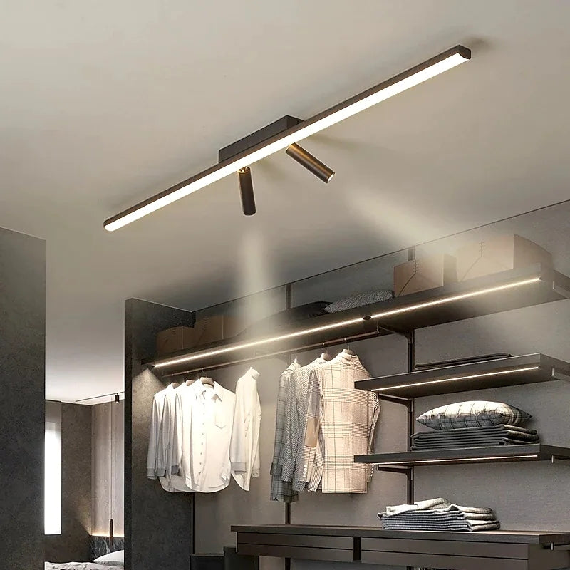 Modern Flush Ceiling Lamp Rotatable LED Spotlight