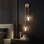 Mezara - Modern Gold LED Wall Sconce Set of 2