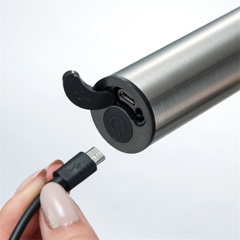 Portable Electric Milk Frother Cordless Handheld Foam Mixer