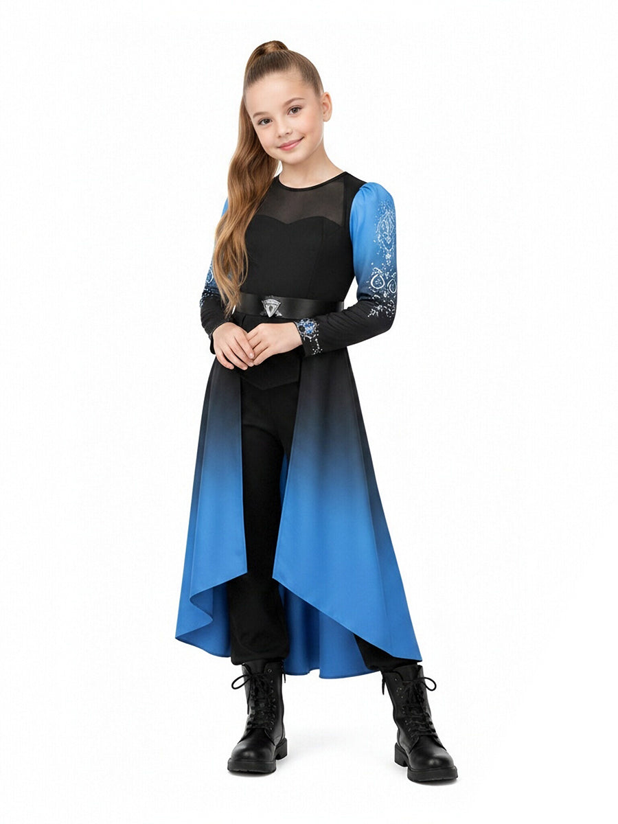 Women Girls 3 Piece Cosplay Costume Evil Princess - Image 4