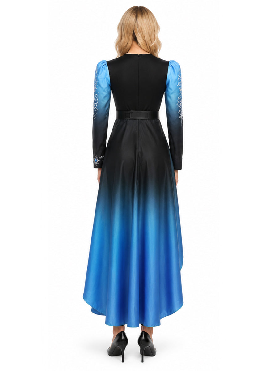 Women Girls 3 Piece Cosplay Costume Evil Princess - Image 8