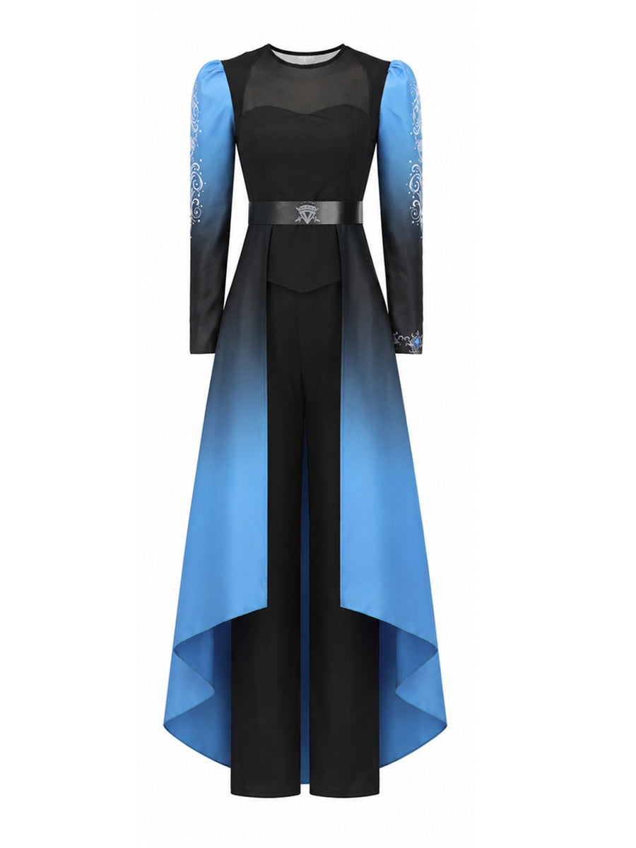 Women Girls 3 Piece Cosplay Costume Evil Princess - Image 11