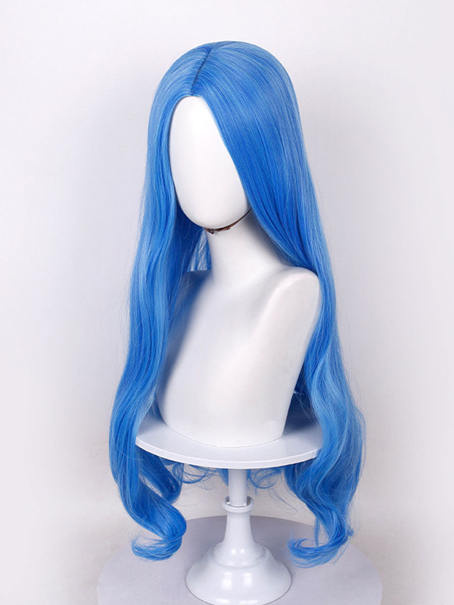 PU Leather Evil Blue Princess Costume - Image 15