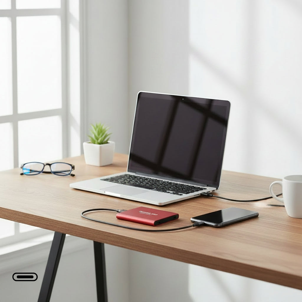 External Hard Drive Portable SSD High Speed USB Storage 128tb - Image 2