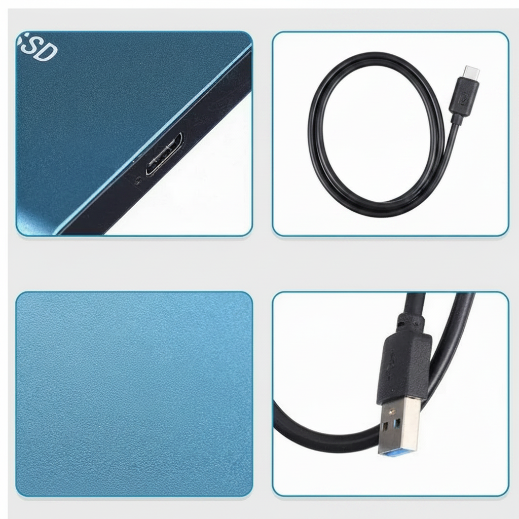 External Hard Drive Portable SSD High Speed USB Storage 128tb - Image 6