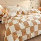 Extra Thick Quilts Weighted Blanket for Winter