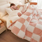 Extra Thick Quilts Weighted Blanket for Winter