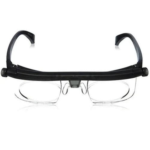 Adjustable Vision Glasses Dial-Focus Eyewear for Near & Distance Use