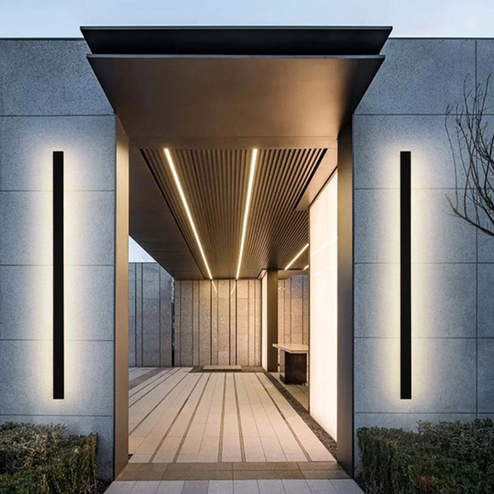 Contemporary Wall Mounted Outdoor Lights with LED