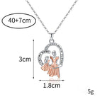 Mother’s Day Jewellery Gift Elegant Mother‑Daughter Necklace